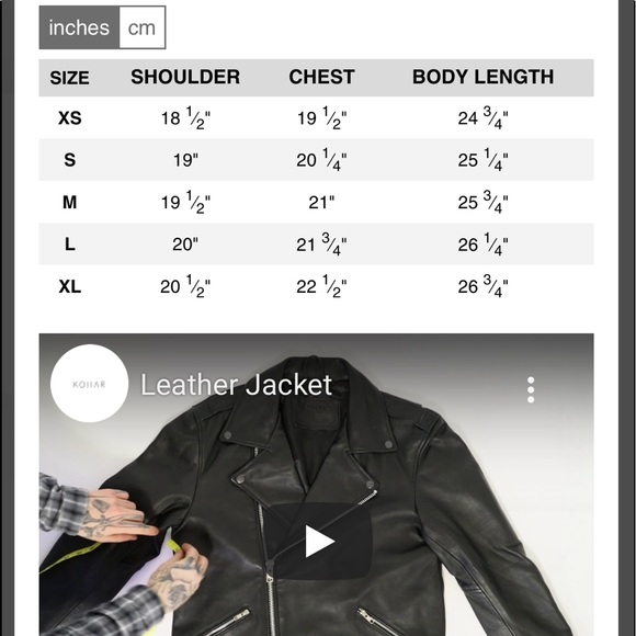 KOLLAR Distressed Leather Jacket! - Picture 12 of 12